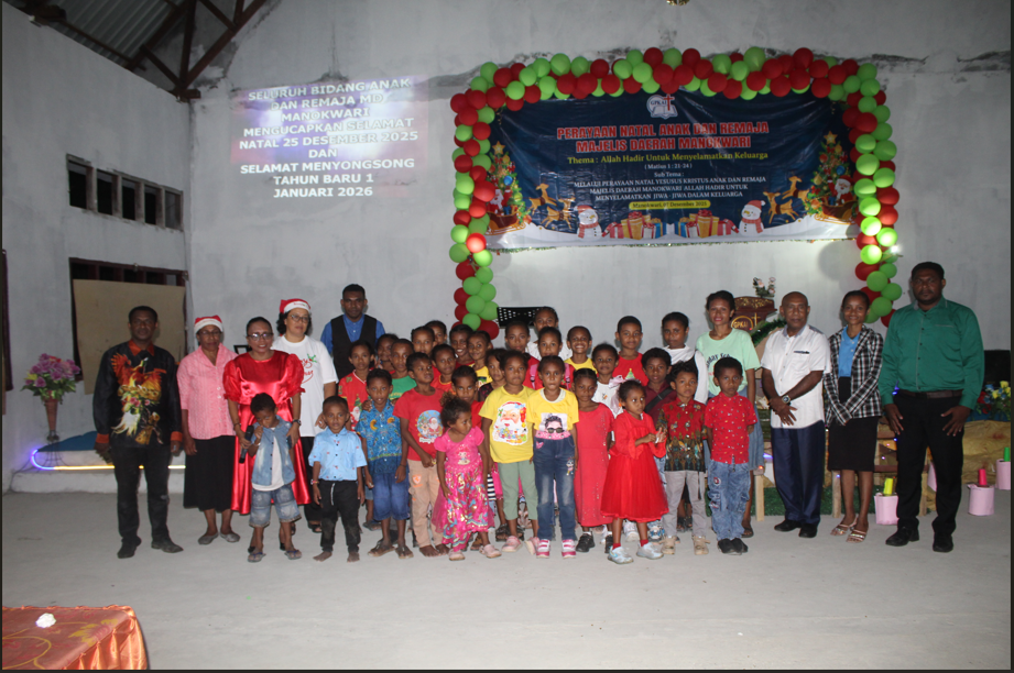 Satu Hati dalam Sukacita: 28 Jemaat GPKAI Manokwari Rayakan Natal Gabungan PAR Majelis Daerah Manokwari